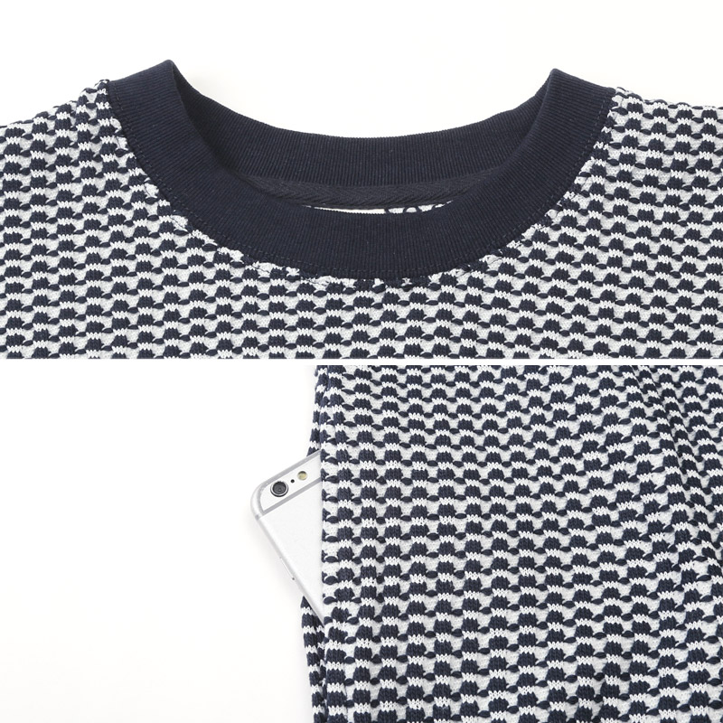 ロンT 長袖 Tシャツ メンズ レディース 長袖Tシャツ ワッフル サーマル