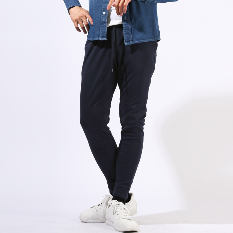 ジョガーパンツ スウェットパンツ イージーパンツ メンズ ポンチ 無地