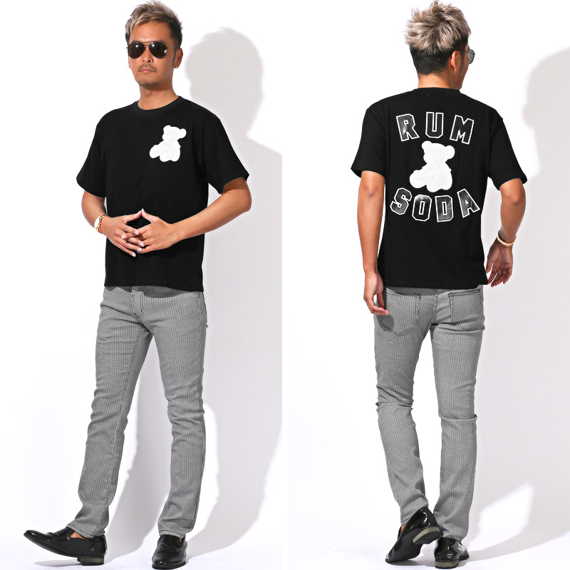 RUMSODA ラムソーダ RUMSODA ラムソーダ Tシャツ 半袖 トップス カットソー メンズ ブランド バックプリント PUレザー aa-3508 |  | 10