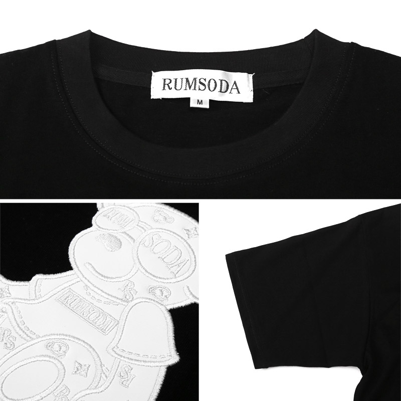 RUMSODA ラムソーダ RUMSODA ラムソーダ Tシャツ 半袖 トップス カットソー メンズ ブランド バックプリント PUレザー aa-3508 |  | 12