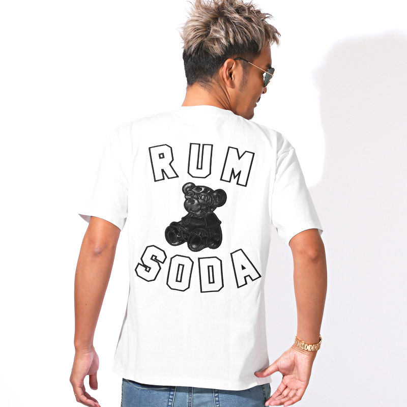RUMSODA ラムソーダ RUMSODA ラムソーダ Tシャツ 半袖 トップス カットソー メンズ ブランド バックプリント PUレザー aa-3508 |  | 07