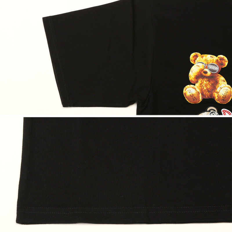 RUMSODA ラムソーダ Tシャツ 半袖 トップス カットソー メンズ ブランド ロゴ アップリケ クマ テディベア aa-3510 |  | 11