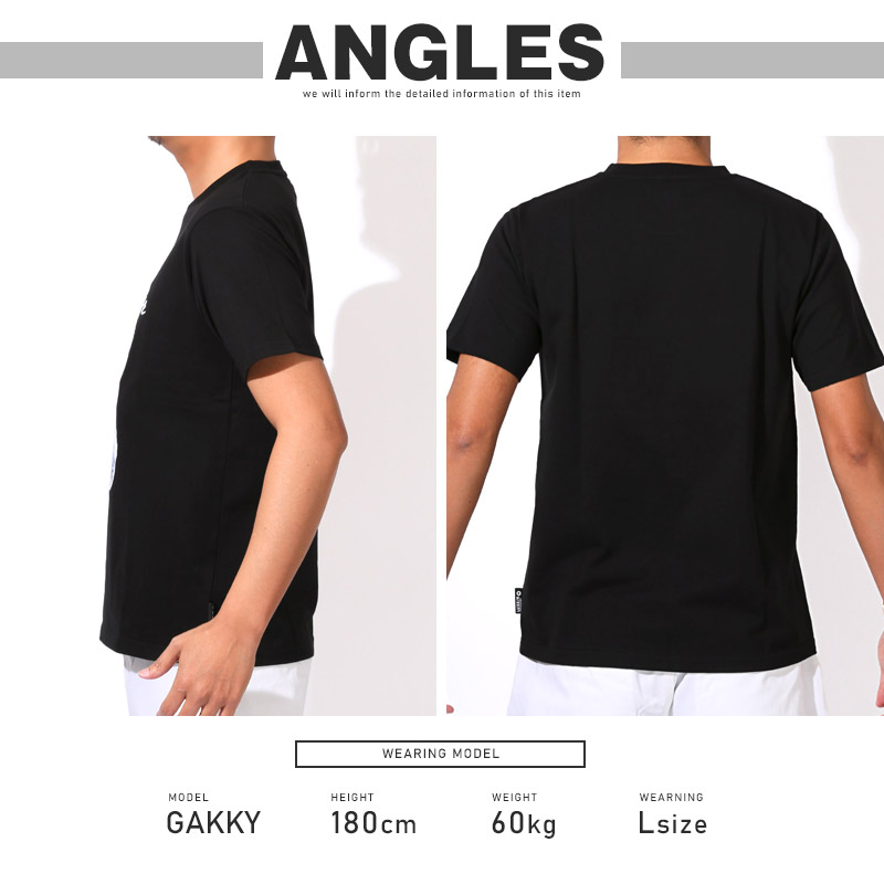 LUXE/R ラグジュ Tシャツ 半袖 トップス カットソー メンズ ブランド 刺繍 ワッペン アップリケ デニム M L XL aa-3517 |  | 07