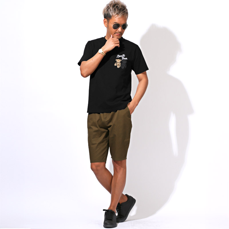 LUXE/R ラグジュ Tシャツ 半袖 トップス カットソー メンズ ブランド ブランドTシャツ ロゴ 刺繍 アップリケ クマ くま aa-3518 |  | 07