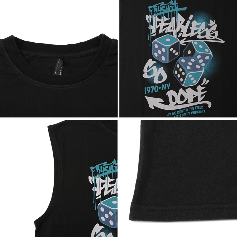 Tシャツ ノースリーブ スリーブレス メンズ トップス スリーブレスT