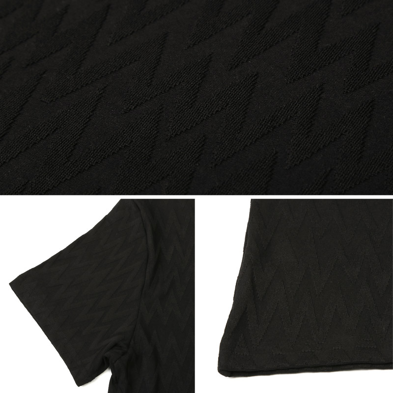 ポロシャツ カットソー トップス メンズ 半袖 パイル イタリアンカラー スタンドカラー ワイヤーカラー 立ち襟 M L XL aa-3579 |  | 12