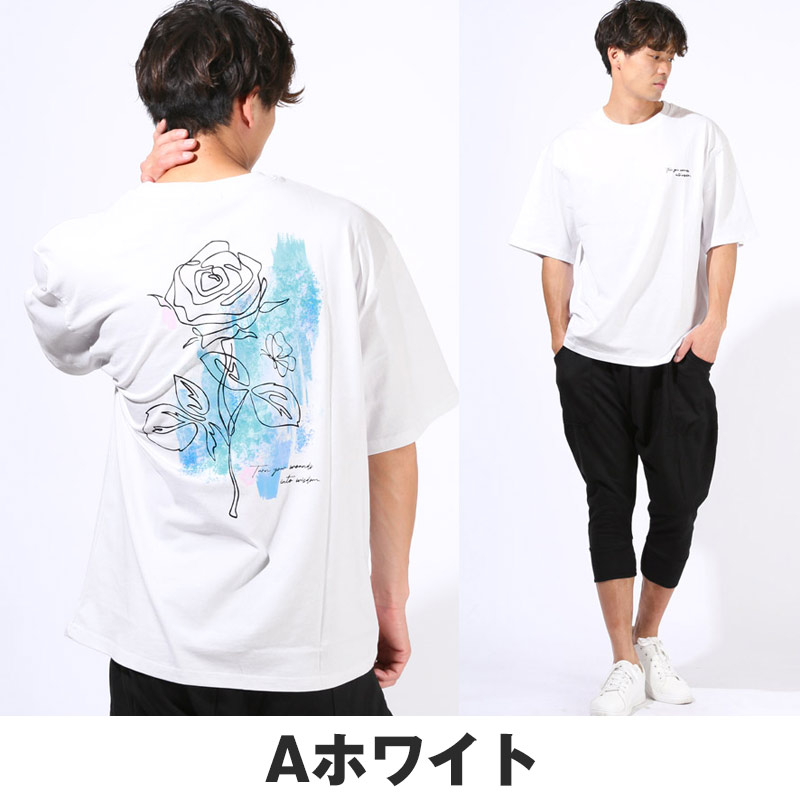 Tシャツ 半袖 メンズ 半袖Tシャツ トップス カットソー オーバーサイズ