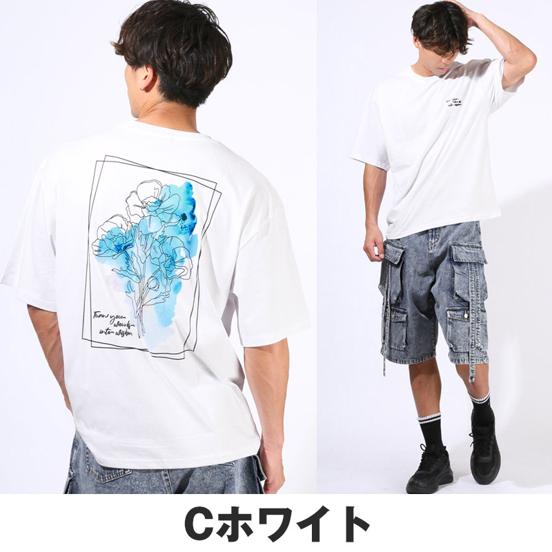 Tシャツ 半袖 メンズ 半袖Tシャツ トップス カットソー オーバーサイズ