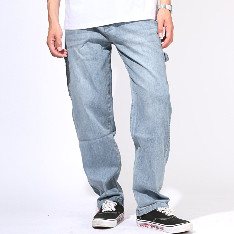 デニムパンツ ペインターパンツ ワイドパンツ メンズ ワークパンツ