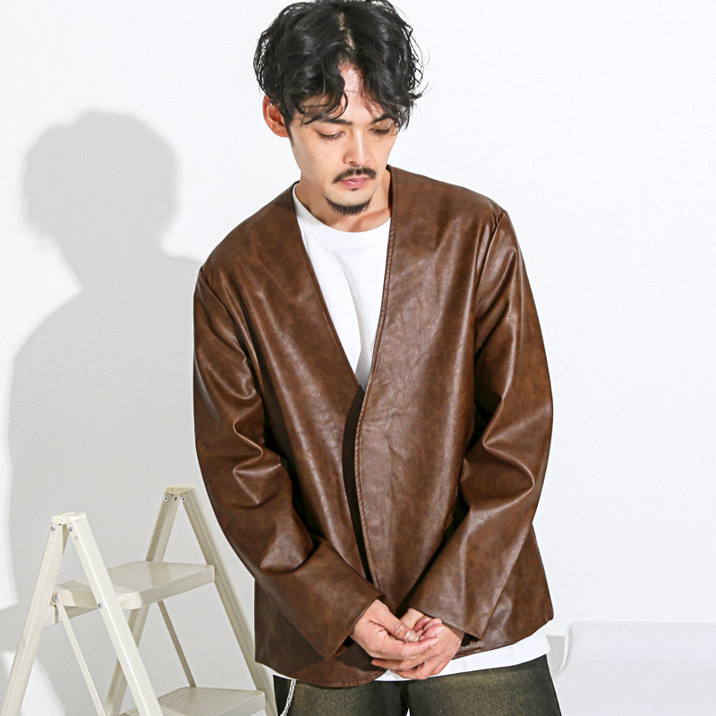 レザージャケット ORIGINS RELAXED FIT NAPPA LEATHER JACKET - Black | ZARA United States