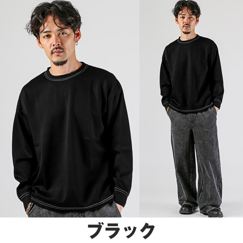 ロンT 長袖Tシャツ Tシャツ 長袖 メンズ ロングスリーブ 日焼け防止