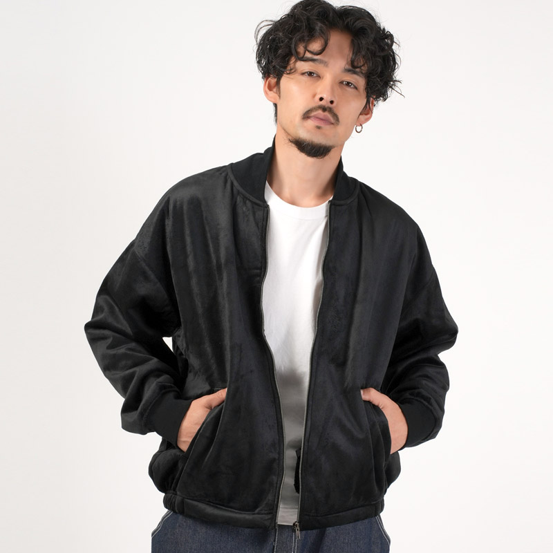 ブルゾン メンズ ジャケット ベロア ベロアブルゾン ベロアジャケット