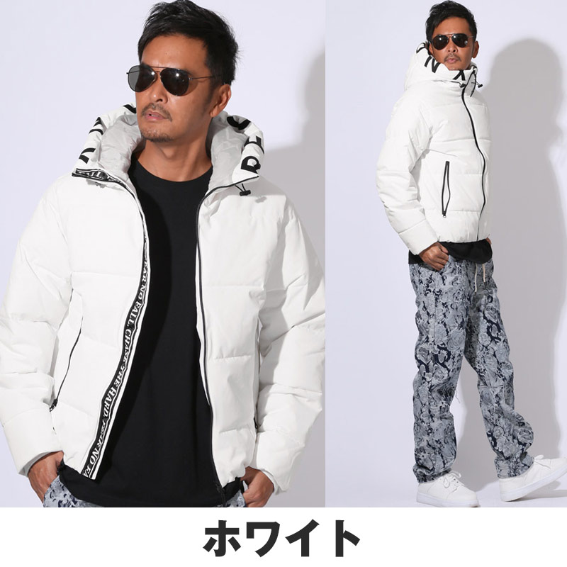 中綿ジャケット ブルゾン メンズ フェイクダウン 暖か あったか 撥水