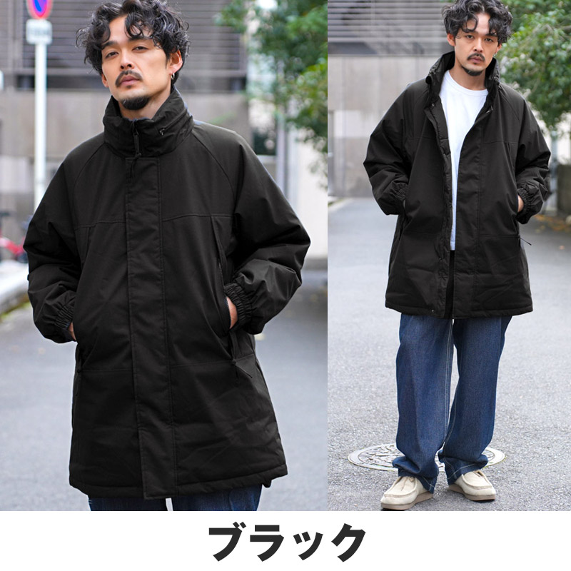 中綿ジャケット メンズ 中綿ブルゾン モンスターパーカー アウター 薄