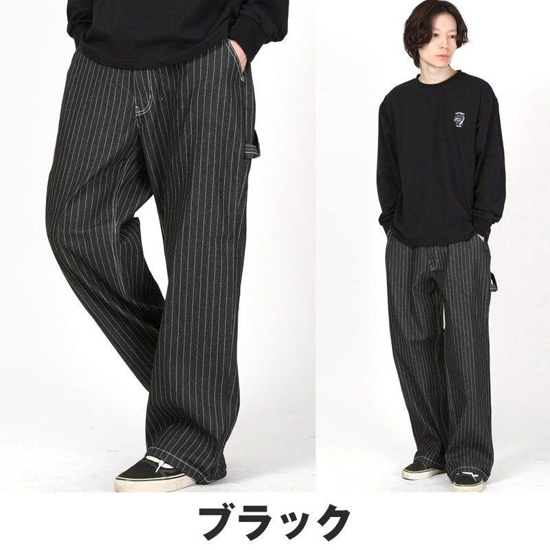 ペインターパンツ ワイドパンツ イージーパンツ メンズ ワークパンツ