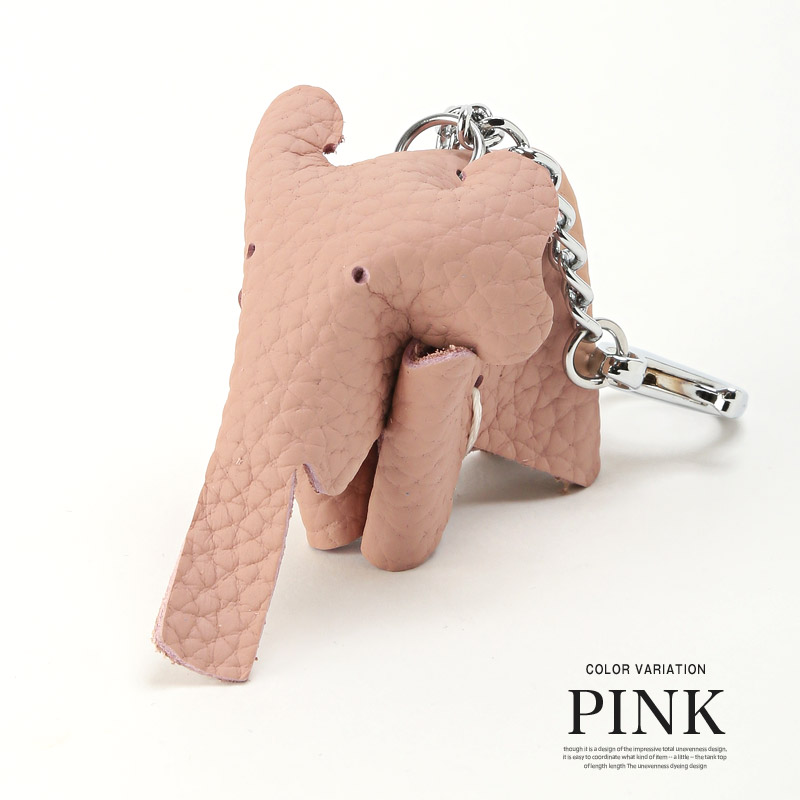 チャーム バッグチャーム レザーチャーム 象 ゾウ 動物 キーホルダー