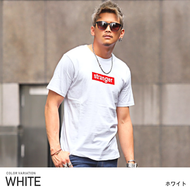 Tシャツ メンズ 半袖 プリント ロゴ メンズtシャツ プリントtシャツ Stranger サーフ Pm 8181 Luxstyle 通販 Yahoo ショッピング