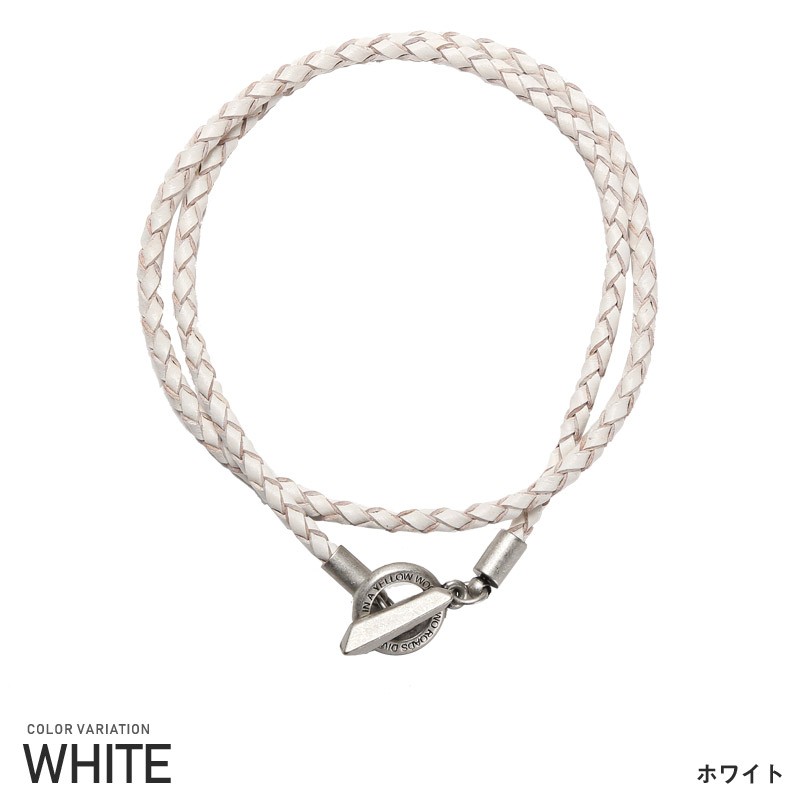 【MIANSAI】Orson Loop レザーブレスレット ユニセックス 関送込 Orson Loop Leather Bracelet Sterling Silver Men's | Miansai