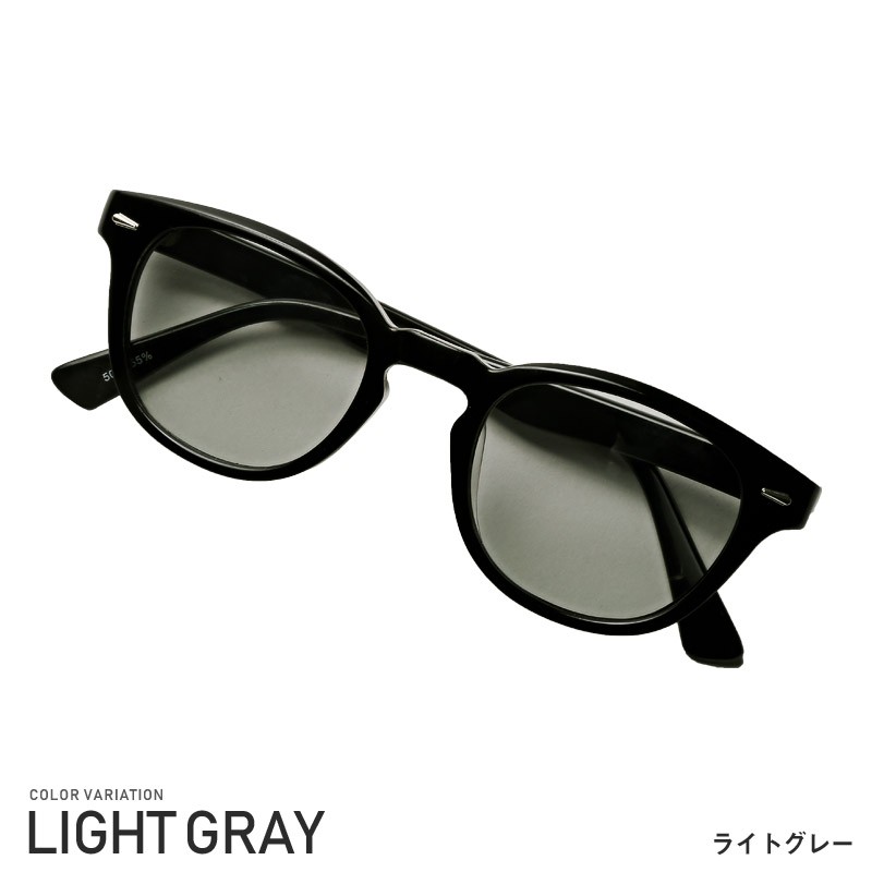 新品 BLANC.. 度なしサングラス ウェリントン べっ甲色 グリーン