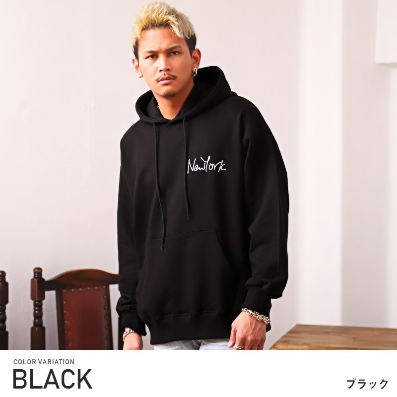 パーカー メンズ バックプリント ビッグシルエット プルオーバー ロゴ プリント ストリート Pm 94 Luxstyle 通販 Yahoo ショッピング