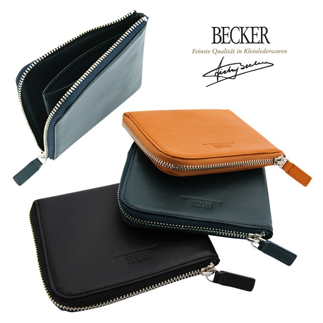 極小財布 ミニ財布 小さい財布 BECKER ベッカー