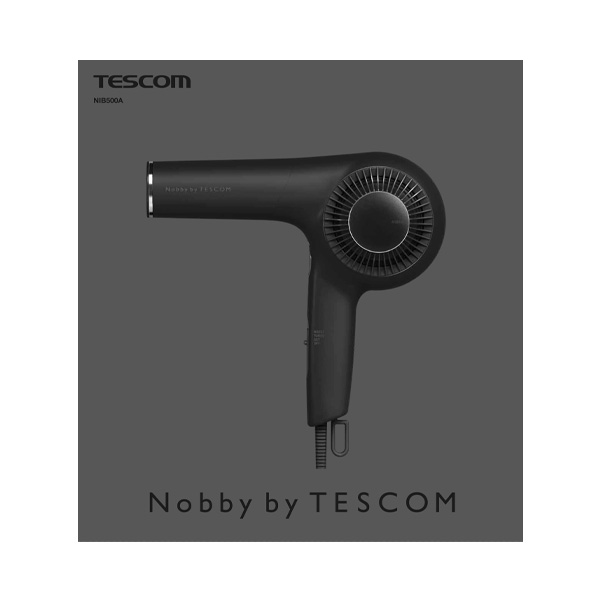 Nobby by TESCOM プロフェッショナル プロテクトイオンヘアードライヤー ホワイトアッシュ NIB500A-W / スモーキーグレー NIB500A-H / ブラック NIB500A-K｜luxis｜04