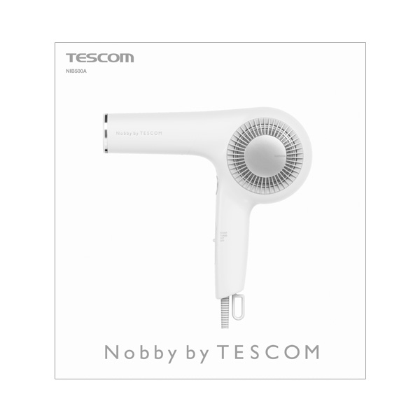 Nobby by TESCOM プロフェッショナル プロテクトイオンヘアードライヤー ホワイトアッシュ NIB500A-W / スモーキーグレー NIB500A-H / ブラック NIB500A-K｜luxis｜02