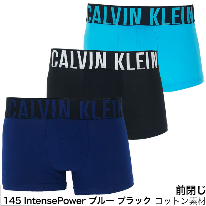 カルバンクライン ボクサーパンツ 3枚セット メンズ ローライズ ロング Calvin Klein 無地 定番 ck ブランド 下着 パンツ インナー  プレゼント ラッピング 無料