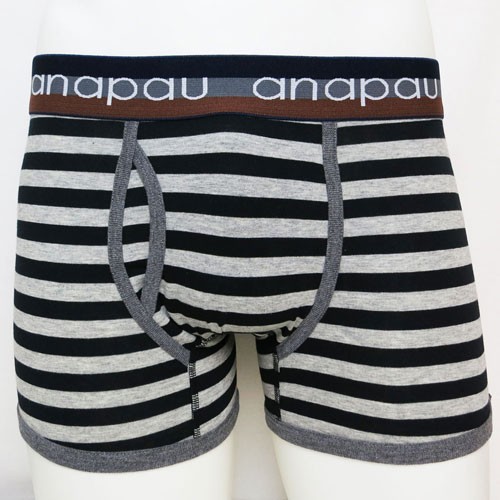 ボクサーパンツ メンズ アナパウ ワイド ボーダー 前開き ブランド 下着 パンツ anapau ネコポス 送料無料 | anapau | 05
