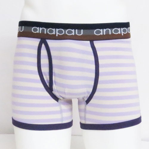 ボクサーパンツ メンズ アナパウ ワイド ボーダー 前開き ブランド 下着 パンツ anapau ネコポス 送料無料 | anapau | 04