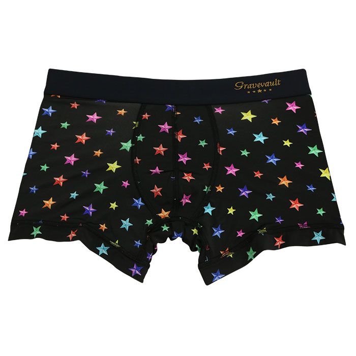 グレイブボールト gravevault ボクサーパンツ メンズ ショート ローライズ starstuds 無地 シンプル 定番  正規品 下着 パンツ インナー 誕生日 プレゼント | Gravevault | 03
