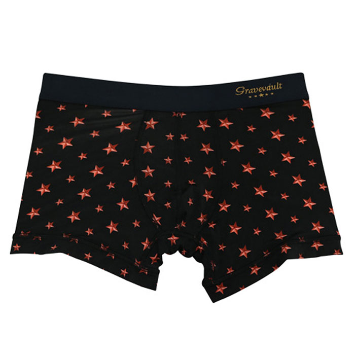 グレイブボールト gravevault ボクサーパンツ メンズ ショート ローライズ starstuds 無地 シンプル 定番  正規品 下着 パンツ インナー 誕生日 プレゼント | Gravevault | 04