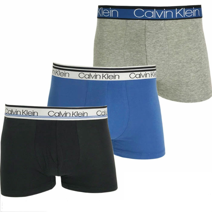 カルバンクライン ボクサーパンツ 3枚セット メンズ ローライズ ロング Calvin Klein 無地 定番 ck 下着 パンツ インナー プレゼント ギフト ラッピング 無料 | Calvin Klein | 16