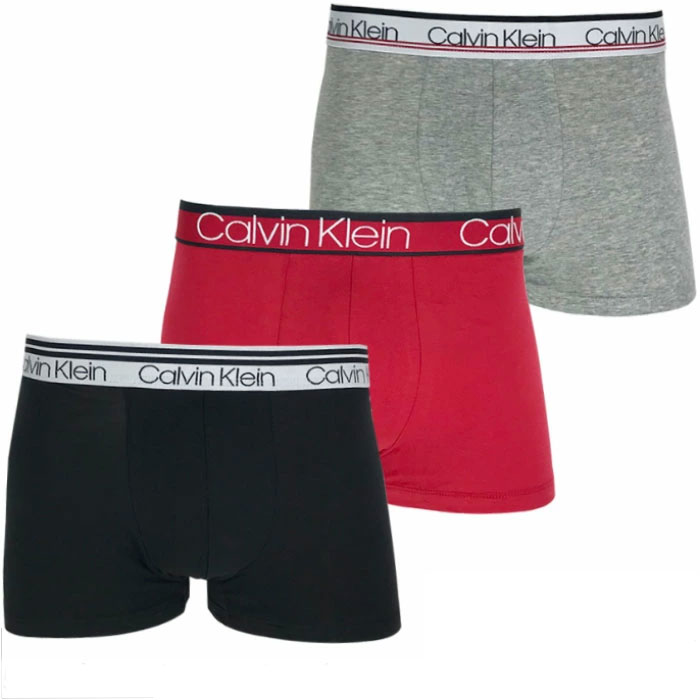 カルバンクライン ボクサーパンツ 3枚セット メンズ ローライズ ロング Calvin Klein 無地 定番 ck 下着 パンツ インナー プレゼント ギフト ラッピング 無料 | Calvin Klein | 15