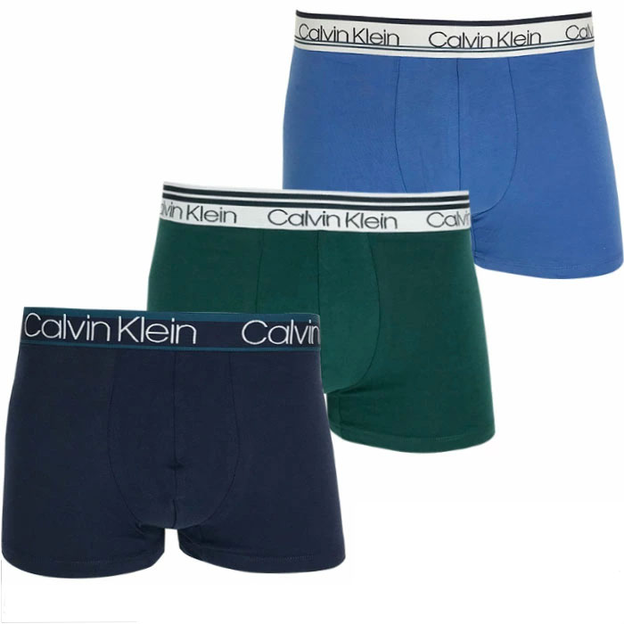 カルバンクライン ボクサーパンツ 3枚セット メンズ ローライズ ロング Calvin Klein 無地 定番 ck 下着 パンツ インナー プレゼント ギフト ラッピング 無料 | Calvin Klein | 14
