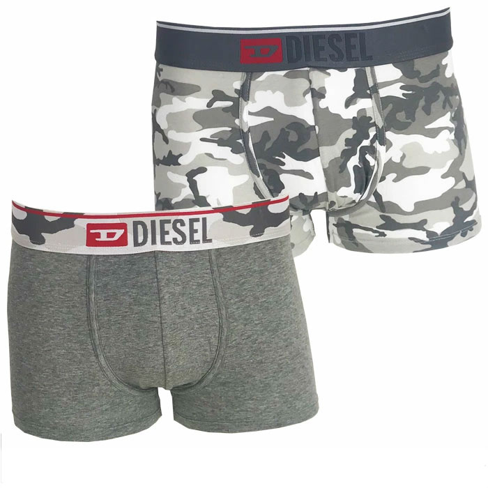 ディーゼル ボクサーパンツ 2枚セット DIESEL 無地 シンプル メンズ ブランド 下着 パンツ インナー 誕生日 プレゼント ギフト ラッピング 無料 彼氏 父 男性｜luxurious-store｜05