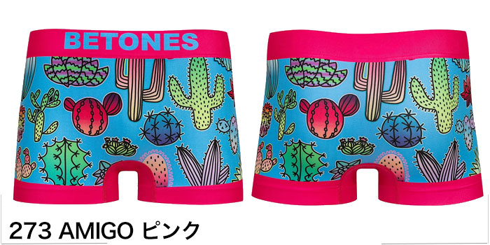 BETONES ビトーンズ ボクサーパンツ LUNA SOL BUBBLE PEACEメンズ ブラン...