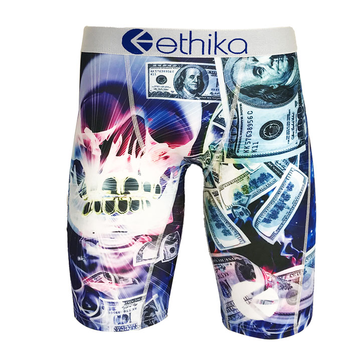 ETHIKA エシカ ロング ボクサーパンツ エティカ No.3 派手 メンズ ブランド スケートボード スケボー 正規品 下着 パンツ インナー  誕生日 プレゼント ギフト