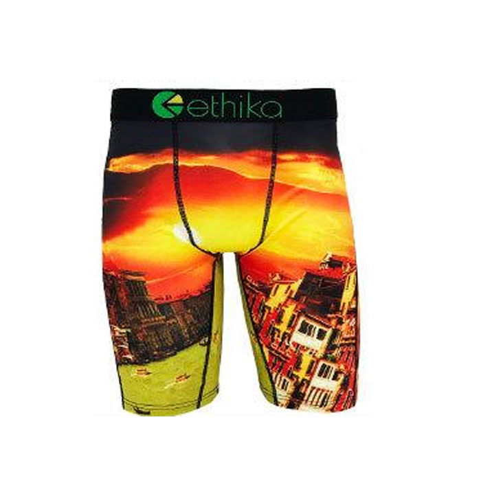 ETHIKA エシカ ロング ボクサーパンツ エティカ No.3 派手 メンズ ブランド スケートボード スケボー 正規品 下着 パンツ インナー  誕生日 プレゼント ギフト