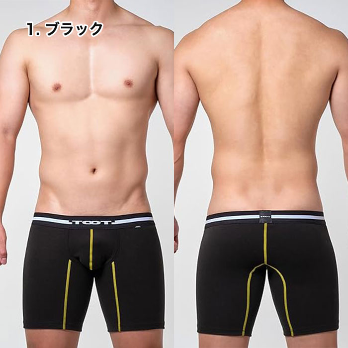 TOOT×Goethe ボクサーパンツ  L  ブラック TOOT（トゥート） ボクサーパンツ ReNEW TOOT NYLON ナイロン カラフル