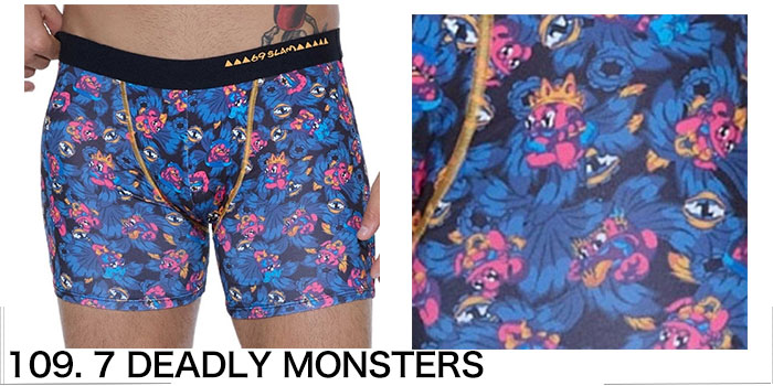 69SLAM（ロックスラム） メンズ ボクサーパンツ マイクロファイバー