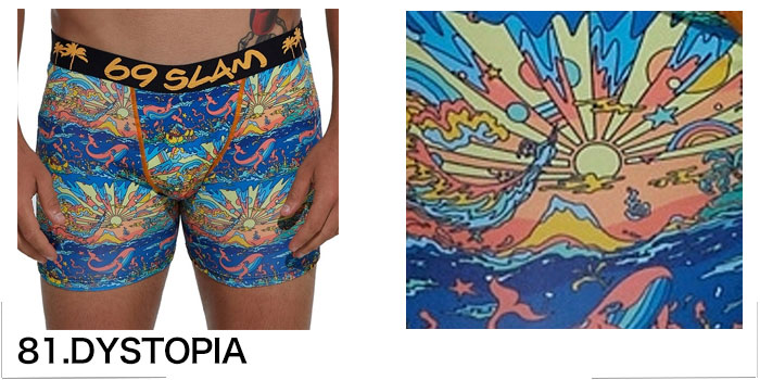 69SLAM（ロックスラム） メンズ ボクサーパンツ マイクロファイバー