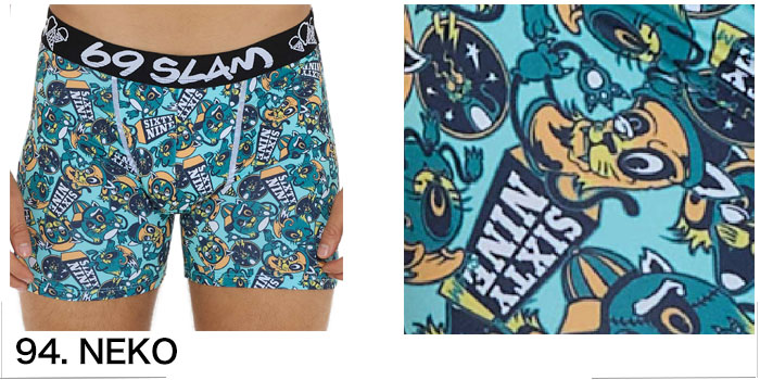 69SLAM（ロックスラム） メンズ ボクサーパンツ マイクロファイバー