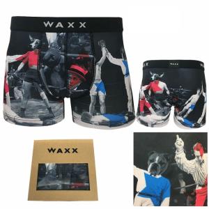 WAXX ボクサー パンツ ラッピング 無料 ワックス FLAMINGO メンズ ブランド 正規品 ...
