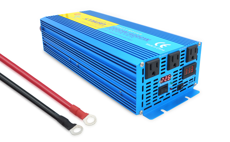 爆売り 永久保証 インバーター 正弦波 Dc 24v Ac 100v 00w 最大4000w 50 60hz切替 車変圧器 カーインバーター 防災用品 アウトドア Lvyuan リョクエン 新規購入 Www Thedailyspud Com
