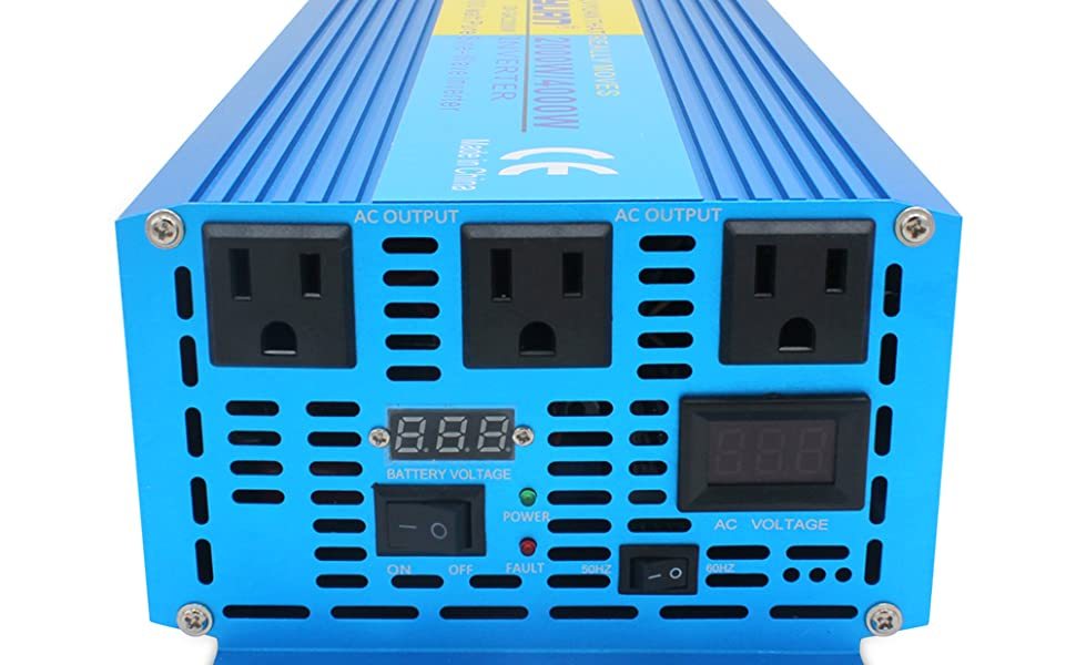 爆売り 永久保証 インバーター 正弦波 Dc 24v Ac 100v 00w 最大4000w 50 60hz切替 車変圧器 カーインバーター 防災用品 アウトドア Lvyuan リョクエン 新規購入 Www Thedailyspud Com