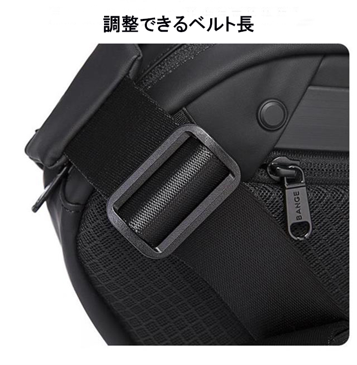 ボディバッグ メンズ ボディーバッグ ワンショルダー レディース 軽量 スポーツバッグ 撥水 ショルダーバッグ 斜め掛けバッグ大容量 Bange Bg7258 新入荷 新作人気