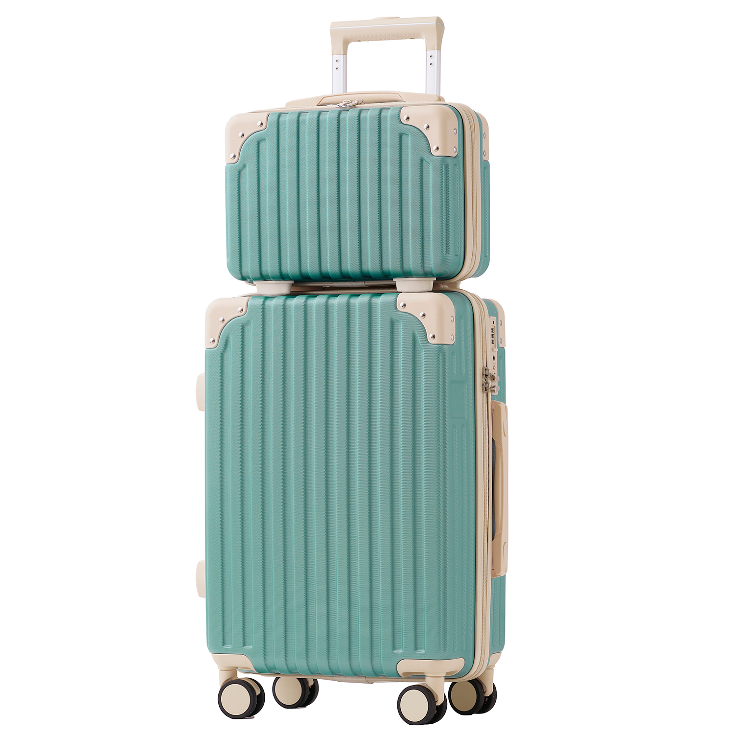 スーツケース Sサイズ キャリーケース キャリーバッグ sサイズ 機内持込可能 親子セットRIOU TSAロック かわいい 軽量 1〜3泊用 41L
