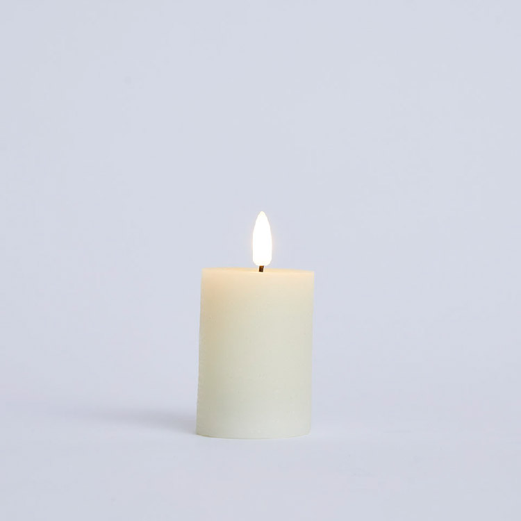 LED キャンドルライト 直径5cm 高さ10cm シリンダー ゆらぎ キャンドルランタン 電池 おしゃれ 北欧 ろうそく 結婚式 sh