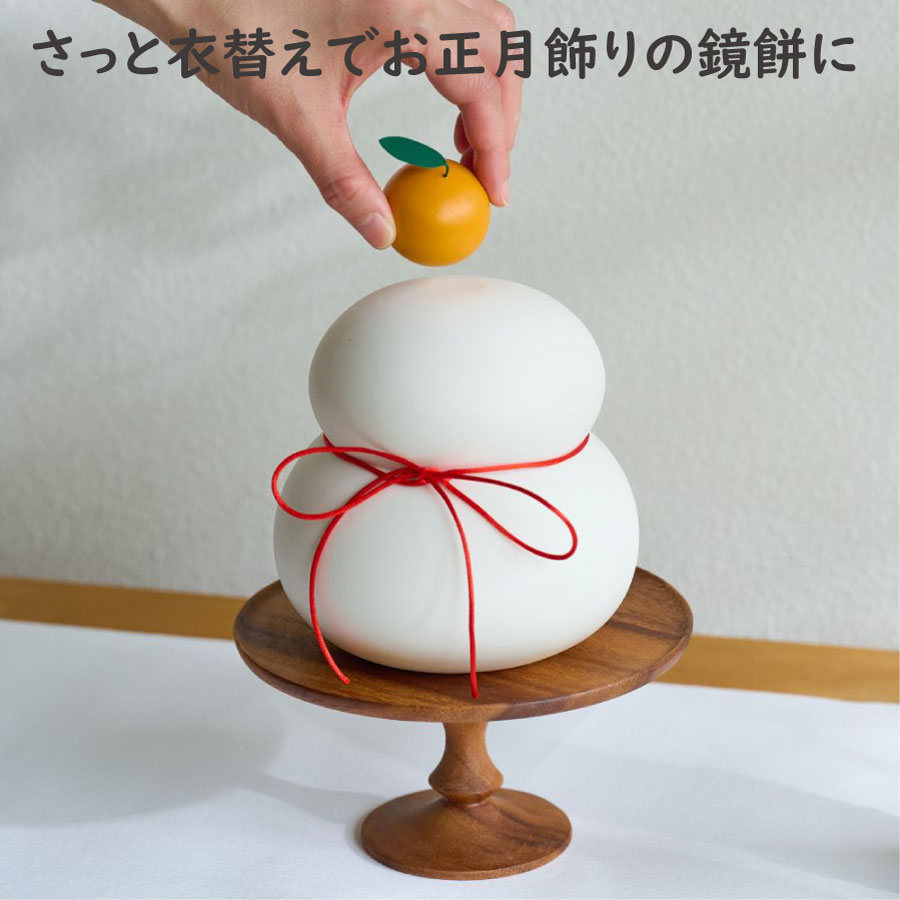 クリスマス お正月 置物 玄関 オブジェ 半磁器 LEDライト 雪だるま